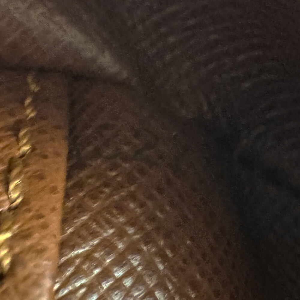 LOUIS VUITTON Authentic Brown Monogram Canvas Pouch - Picture 13 of 13